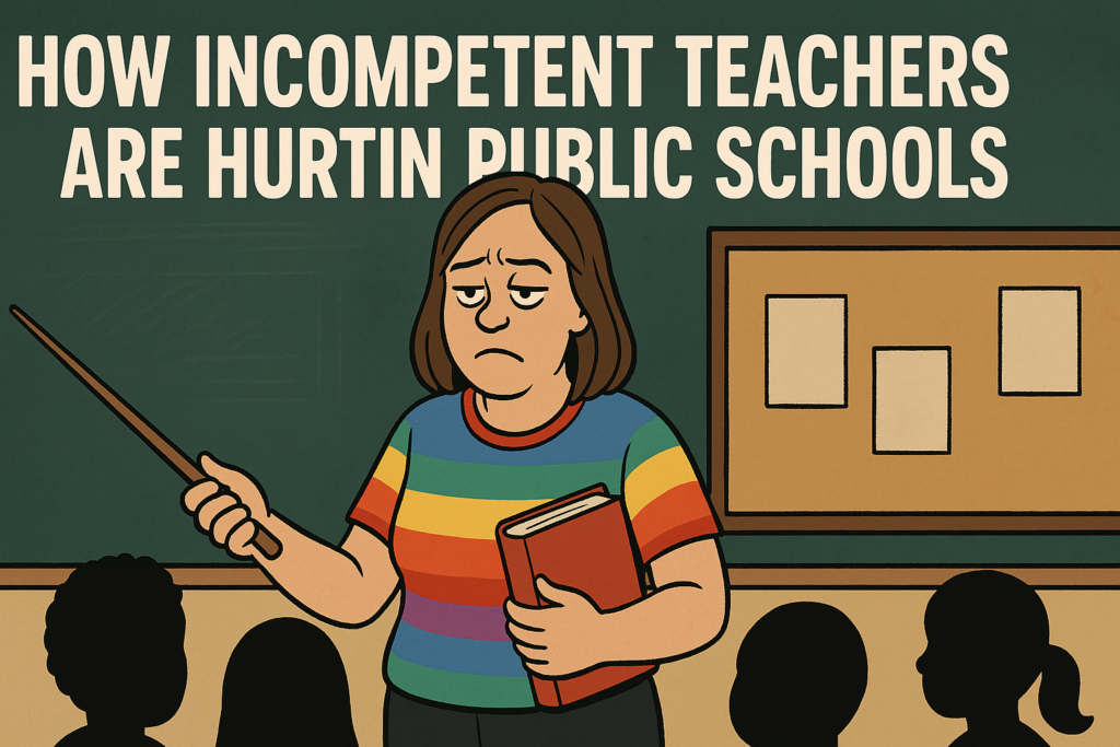 A bad teacher only teaches about LGBTQ