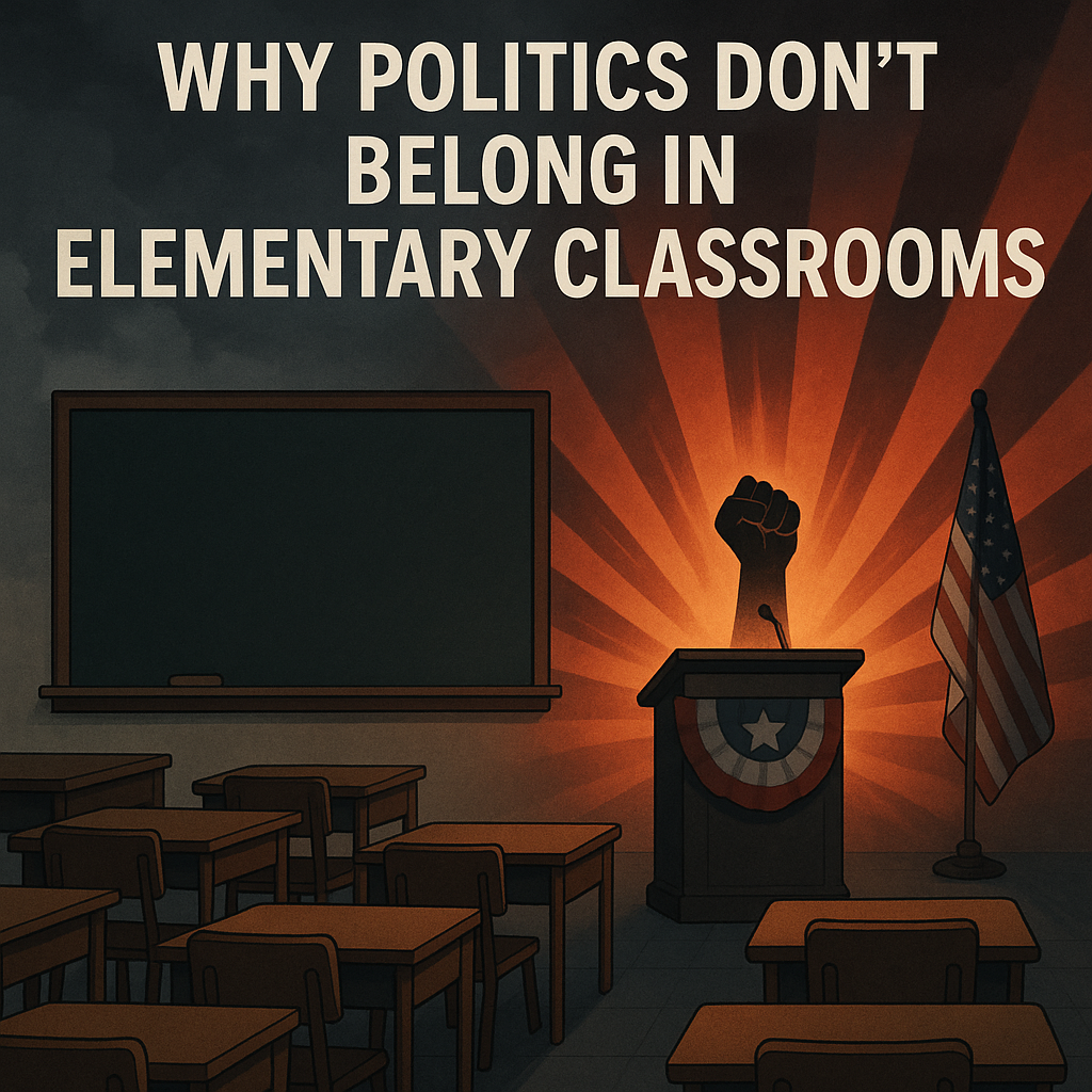Politics don't belong in schools