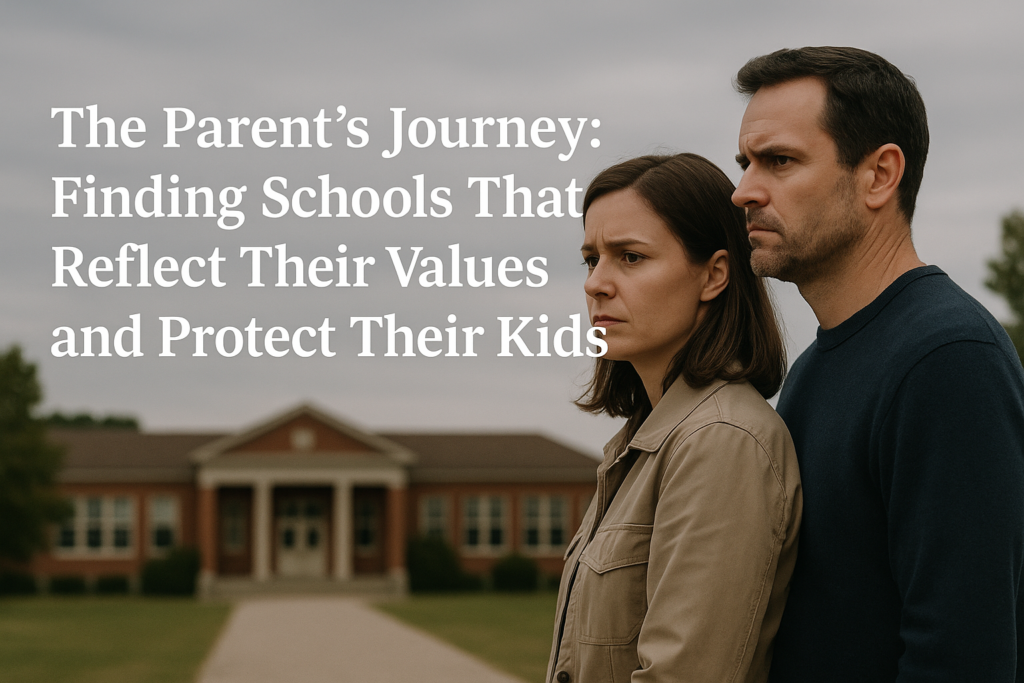 Parents are worried about their children's school