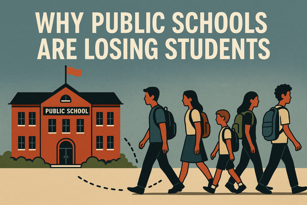 Public schools are losing the race