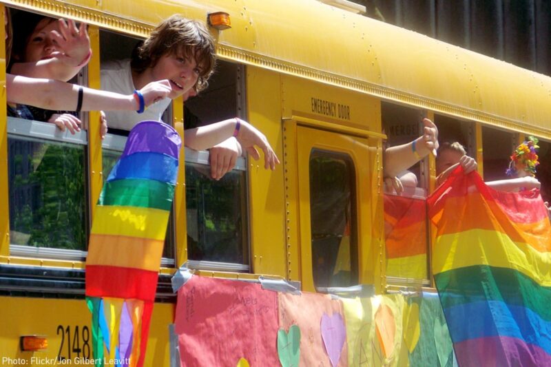 American schools are full of LGBTQ education
