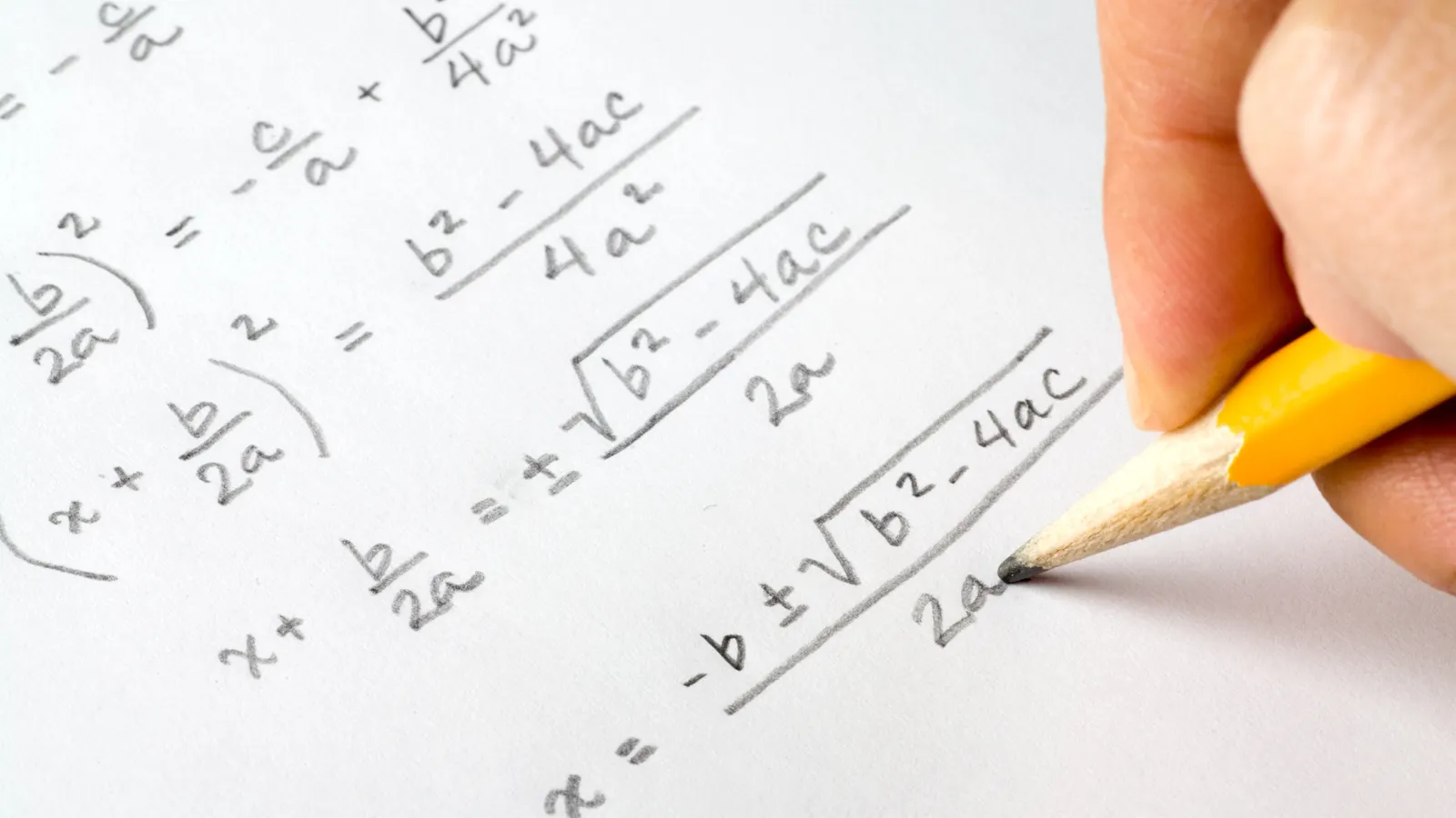 What’s the key to solving the math deficiency equation?