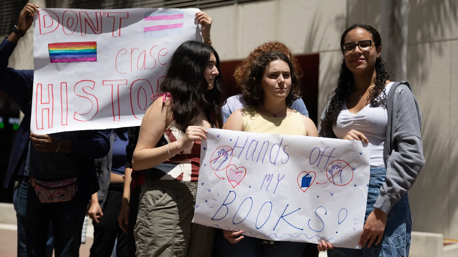 Large shares of banned books feature people of color or are nonfiction, report says