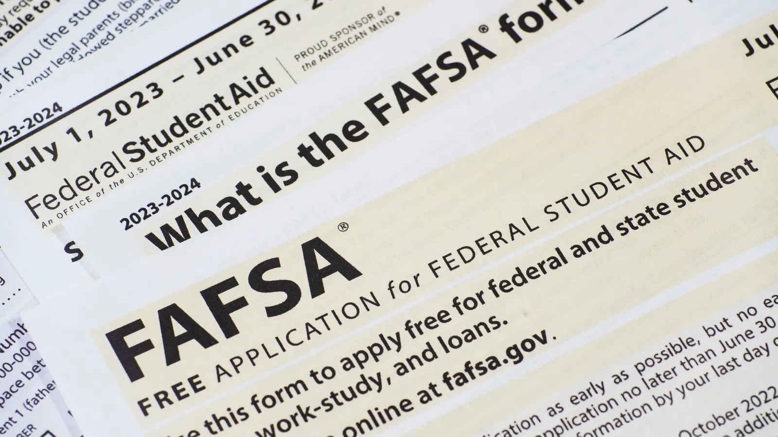 FAFSA completion rate for class of 2026 highest on record
