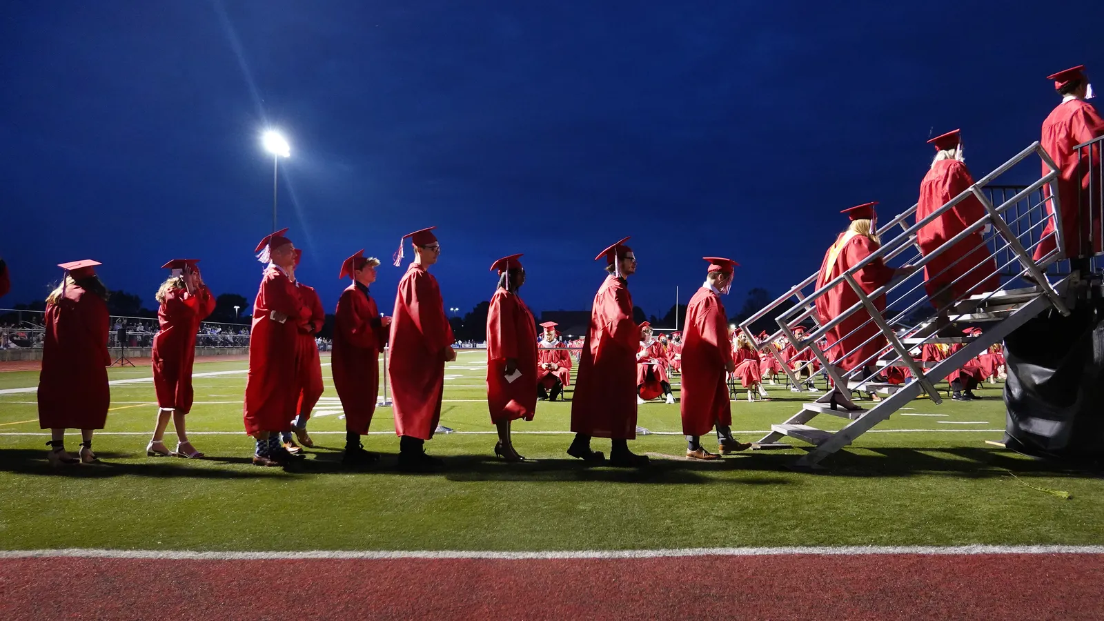 College enrollment rate among recent high school graduates ticks up